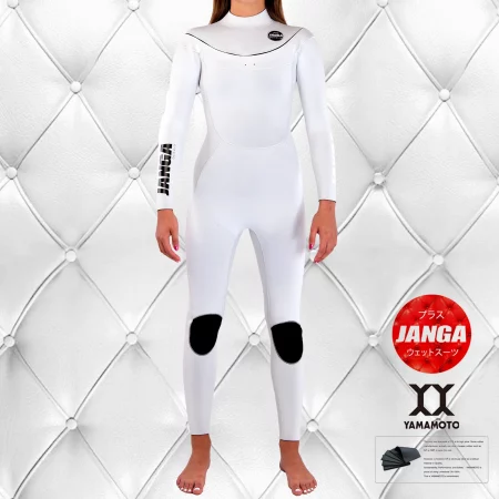 Neopreno Mujer Janga Gama Plus  U-ZIP Blanco