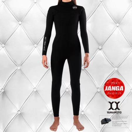 Neopreno Mujer Janga Gama Plus  U-ZIP Negro