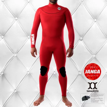 Neopreno Janga Gama Plus U-ZIP diablo rojo